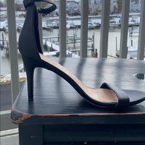 Black Heels with Ankle Cuff